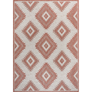 Lior Geometric Moroccan Diamond Area Rug